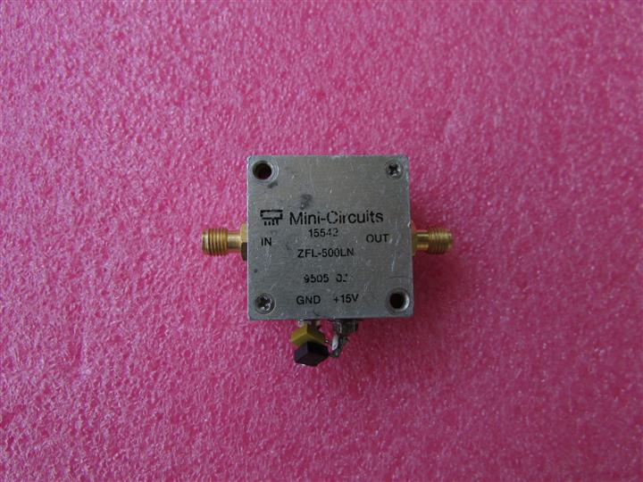 MINI进口 ZFL-500LN 0.1-500MHz 30dB 射频微波低噪声放大器 价格、厂家与选型指南